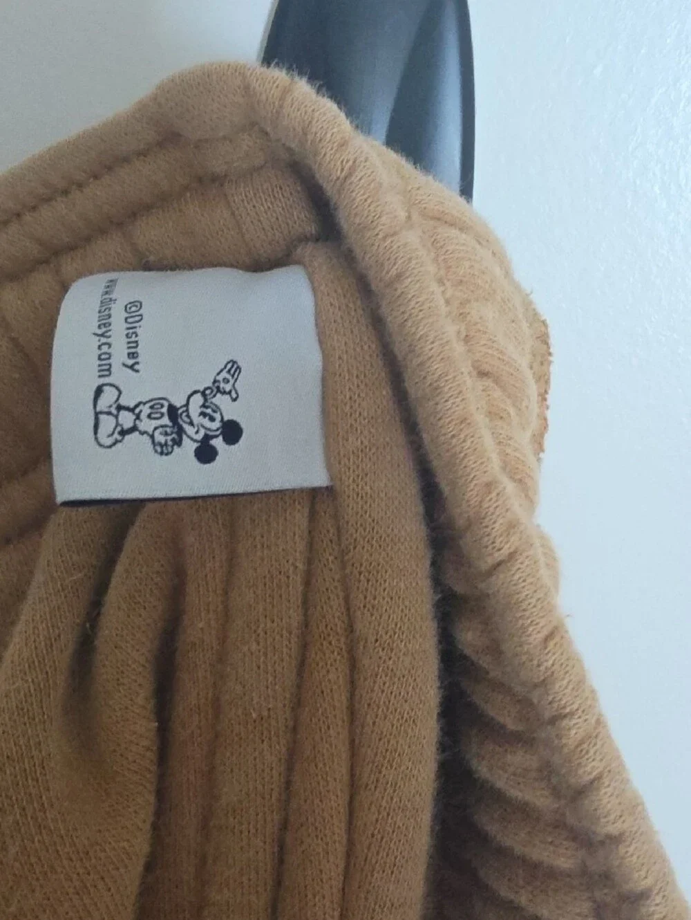 GAP Kids Camel Brown Sweatpants with Mickey Graphic